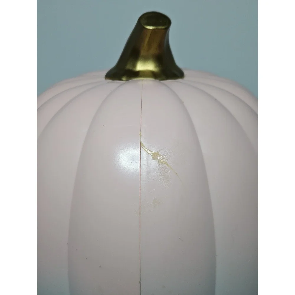 Target Bullseye Playground Pink Ombre Light Up Pumpkin Jack O Lantern Halloween
